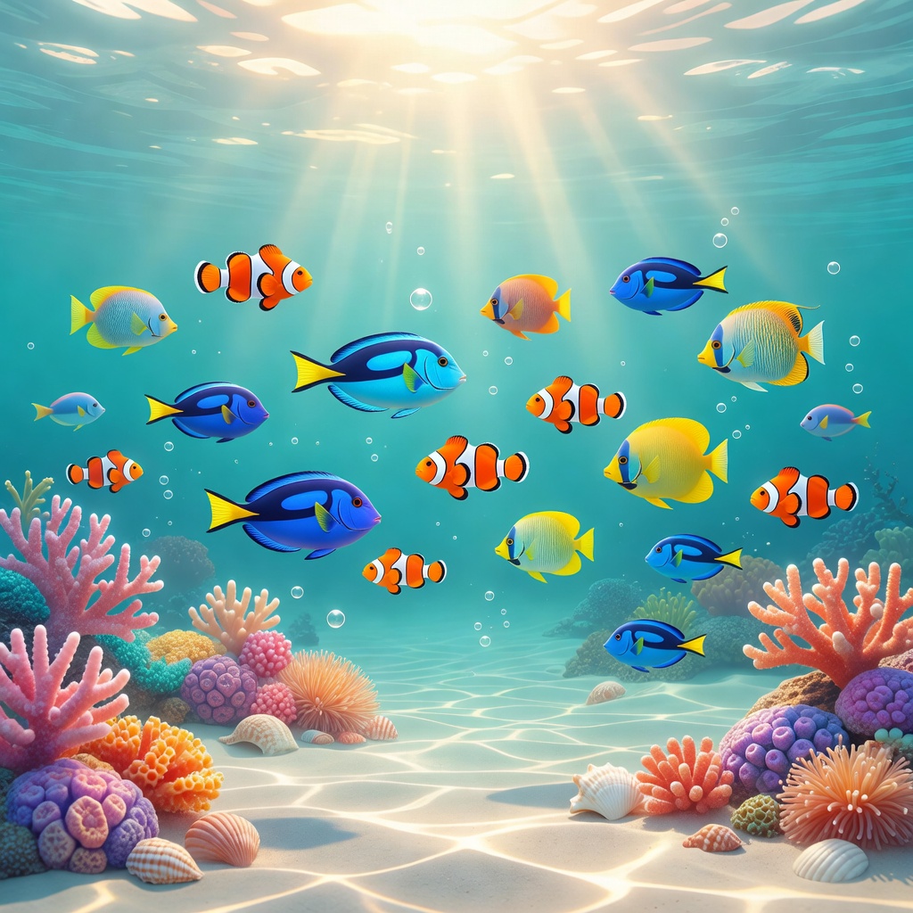 Tropical Fish Casual Game